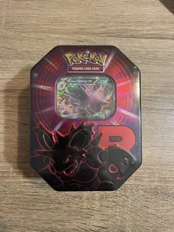 Pokemon TCG Team Rocket Tin Nidoking Ex Brand New and Sealed - Image 1