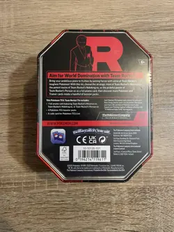 Pokemon TCG Team Rocket Tin Nidoking Ex Brand New and Sealed - Image 2