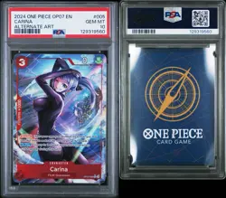 One Piece 2024 Carina Alternate Art #OP07-005 - Image 3