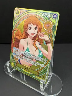 One Piece Nami EB03-053 SP Super Rare Full Art Heroines Edition Japanese - Image 4