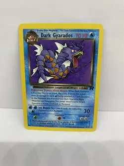 2000 Pokemon TCG Team Rocket Dark Gyarados 25/82 Non Holo Rare WOTC - LP-NM - Image 1