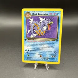 Pokemon TCG Dark Gyarados 25/82 Team Rocket Vintage Non Holo WOTC 1999-2000 NM - Image 1
