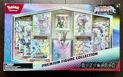 Pokemon TCG Scarlet and Violet Prismatic Evolutions Premium Figure Collection - Image 1