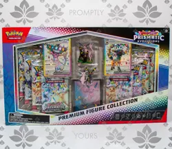 Pokemon TCG Scarlet and Violet Prismatic Evolutions Premium Figure Collection - Image 1