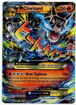 M Charizard EX 12/83 Pokemon TCG XY Generations Ultra Holo Rare - Image 1