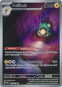 Bellibolt 201/197 SV03: Obsidian Flames - Pokemon Card - NM - Image 1
