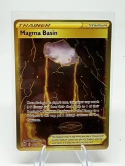 Magma Basin 185/172 SWSH09: Brilliant Stars Pokemon Card NM - Image 1