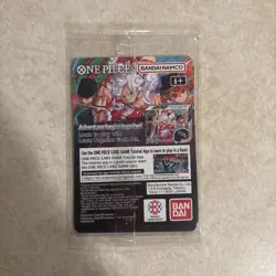 One Piece Card Game Monkey.D.Luffy College Basketball US Voyage Promo SEALED!!! - Image 2