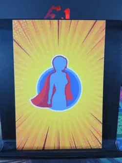Clea Strange Marvel Rare Glitter Art Card Collectible Comic Character CCG NM - Image 3