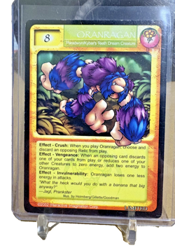 Magi Nation Duel - ORANRAGAN - LIMITED PROMO CCG Card - Excellent Condition - Image 1