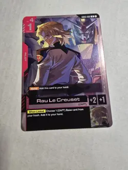 Rau Le Creuset GD03-091 Rare Gundam Card Game Steel Requiem - Image 1