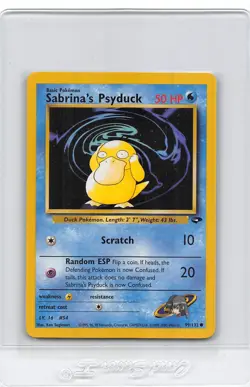 Sabrina's PSYDUCK 99/132 - Gym CHALLENGE - VINTAGE WOTC Pokemon Card - NM - Image 1