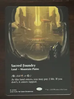 Sacred Foundry - 282 - EOE - NM - MTG Magic the Gathering Foil - Image 1