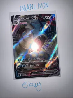 Pokemon Gyrados VMAX 2021 Evolving Skies Ultra Rare Full Art Near Mint Condition - Image 4