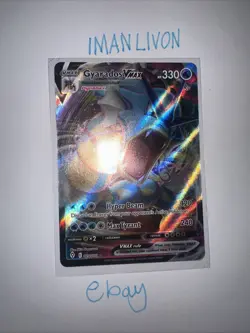 Pokemon Gyrados VMAX 2021 Evolving Skies Ultra Rare Full Art Near Mint Condition - Image 5