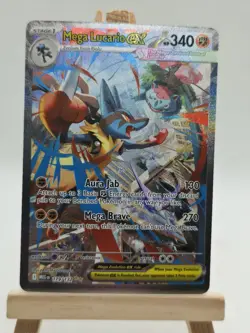 Pokemon Mega Lucario EX 179/132 SIR - Mega Evolutions Base Set - Image 1