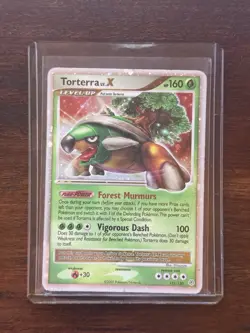 Pokemon Torterra LV.X Diamond & Pearl 122/130 Holo Ultra Rare English TCG 2007 - Image 1