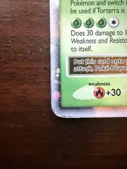 Pokemon Torterra LV.X Diamond & Pearl 122/130 Holo Ultra Rare English TCG 2007 - Image 4