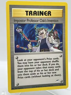 Imposter Professor Oak's Invention 94/105 Neo Destiny Rare Pokemon TCG Card - Image 2