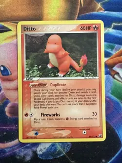 CHARIZARD 39/165 NON HOLO RARE EXPEDITION POKEMON MP + DITTO CHARMANDER 61/113 - Image 4