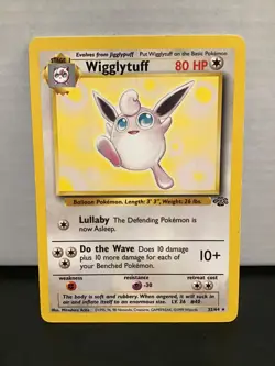 Wigglytuff 32/64 Pokemon Jungle Rare - Image 1