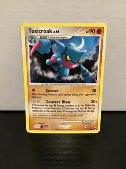 Toxicroak 11/99 Pokemon Platinum Arceus Holo Rare - Image 1