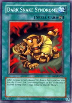 Dark Snake Syndrome - DR1-EN035 - Common - Unlimited Edition - Moderately Played - Image 1