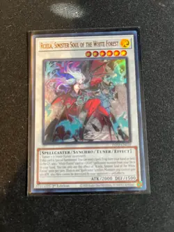 Yu-Gi-Oh! | Rciela, Sinster Soul of the White Forest | NM | INFO-EN039 | Ultra R - Image 1