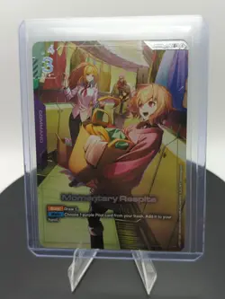 Gundam Card Game Momentary Respite G002-112 R+ Alternate Art - Image 1