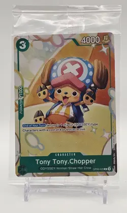 One Piece TCG - Promo - Tony.Tony.Chopper OP09-029 AA - Sealed - English - Image 1