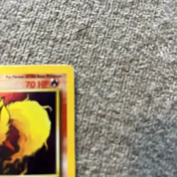 Pokemon Card Flareon 3/64 Original Holo Rare Jungle Set, 1999 WOTC TCG - Image 3