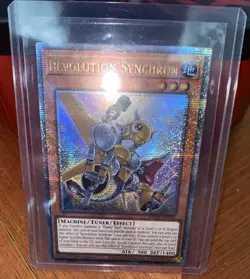 YuGiOh Quarter Century Secret Rare Revolution Synchron 1st Edition DUNE-EN002 - Image 1