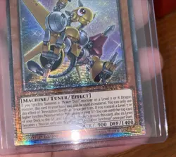 YuGiOh Quarter Century Secret Rare Revolution Synchron 1st Edition DUNE-EN002 - Image 5