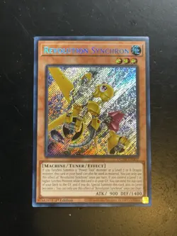 Yugioh! Revolution Synchron - DUNE-EN002 Secret Rare 1st Edition NM - Image 1