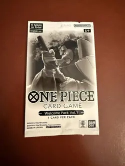 (64) One Piece TCG Welcome Pack Vol. 1 New & Sealed Kit Lot Of 64 Packs - Image 2