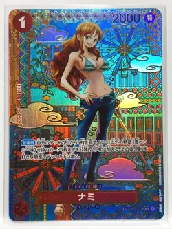 Nami R OP01-016 SP ONE PIECE Card Game TCG Awakening of the New Era Japanese - Image 1