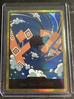 DON!! Card (Jinbe) (Gold) Premium Booster -The Best- Vol. 2 Foil - Image 1