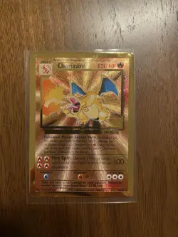 Gold Metal Charizard 4/102 - 25th Anniversary Celebrations - Pokemon Card - Image 1