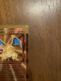 Gold Metal Charizard 4/102 - 25th Anniversary Celebrations - Pokemon Card - Image 3
