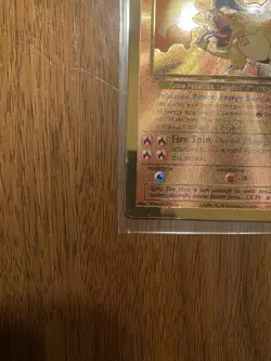 Gold Metal Charizard 4/102 - 25th Anniversary Celebrations - Pokemon Card - Image 5