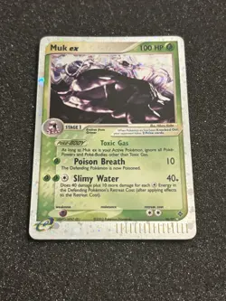 Muk EX Dragon Holo Pokemon Card 96/97 Near Mint Condition 2003 - Image 1