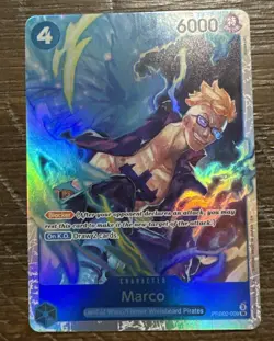 One Piece CCG Marco PRB02-008 Premium Card Collection The Best Vol. 02 NM SR - Image 1