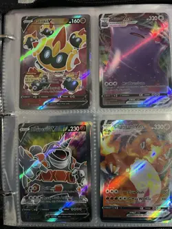 Pokmon cards (fake) Very Real Looking V And VMax With Binder Asking 100$ OBO - Image 2