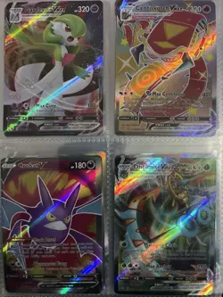 Pokmon cards (fake) Very Real Looking V And VMax With Binder Asking 100$ OBO - Image 3