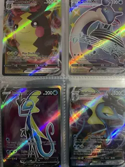 Pokmon cards (fake) Very Real Looking V And VMax With Binder Asking 100$ OBO - Image 4