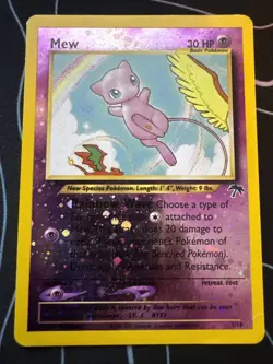 Mew 1/18 Southern Islands Reverse Holo Promo Pokemon Card - Image 1