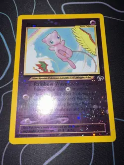 Mew 1/18 Southern Islands Reverse Holo Promo Pokemon Card - Image 5