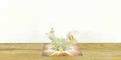 BAKUGAN "BakuCrystal" Clear DHARAK 810G Gundalian Invaders Spin Master/SEGA VHTF - Image 2