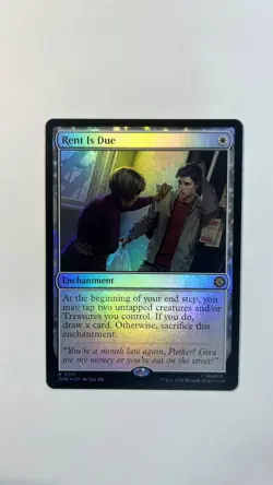 MTG Marvel Spider-Man Rent is Due Foil #0011 Magic The Gathering - Image 1