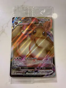 Eevee VMAX SWSH087 SWSH: Sword & Shield Promo Cards Holo (SEALED) - Image 1